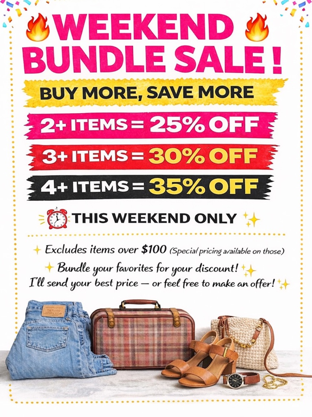 Weekend Bundle Sale
